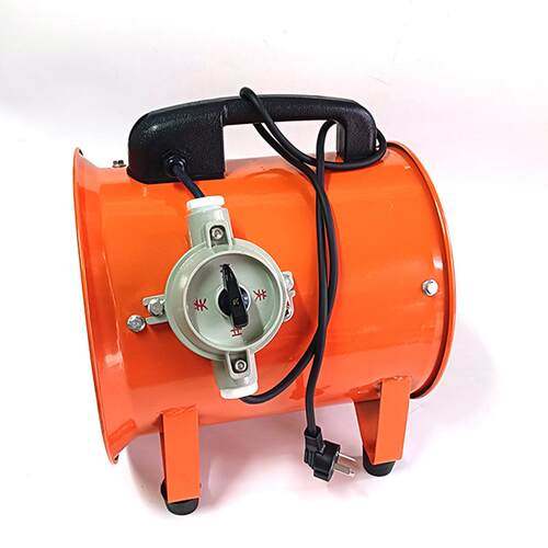 手提式轴流风机SFT-250mm防爆便携式通风机SHT-300 400 500移动60