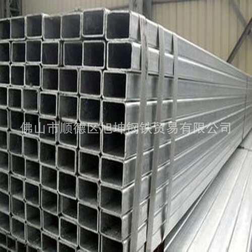 现货q235bq355镀锌方管建筑矩形管方通幕墙交通专用镀锌方钢管