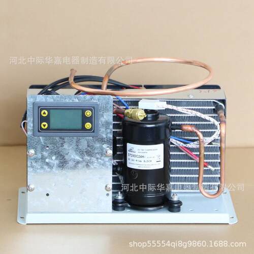 ST8C微186压缩机组流冷凝机2组小制冷型机直组风冷R134a24V