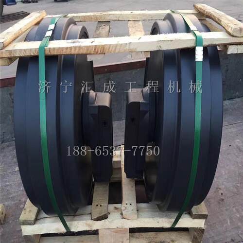 PC450四轮一带 挖掘机引导轮 机械配件 PC450挖掘机履带轮 行走轮