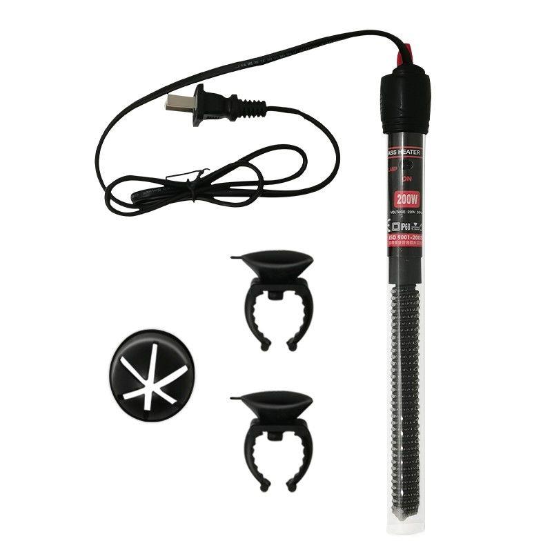 西龙加热棒鱼缸玻璃加温棒水族箱乌龟缸不锈钢微小型防爆自动恒温