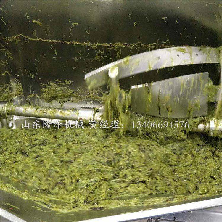 卧式搅拌罐设备 横轴刮底翻炒机器 海鲜产品加工设备可抽真空