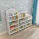 简落小型儿书架家用地多层卧室靠墙绘本易008置物架学生客厅童实