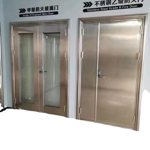山西河北甘肃内蒙陕西天津青海新疆不锈钢水晶纳米硅玻璃防火门厂