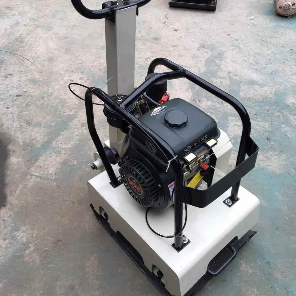 路面小型平板打夯机手推式夯实器振动电动机械汽油机