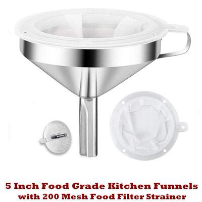 Kitchen Food Funnel Filling Bottles Transferring Canning