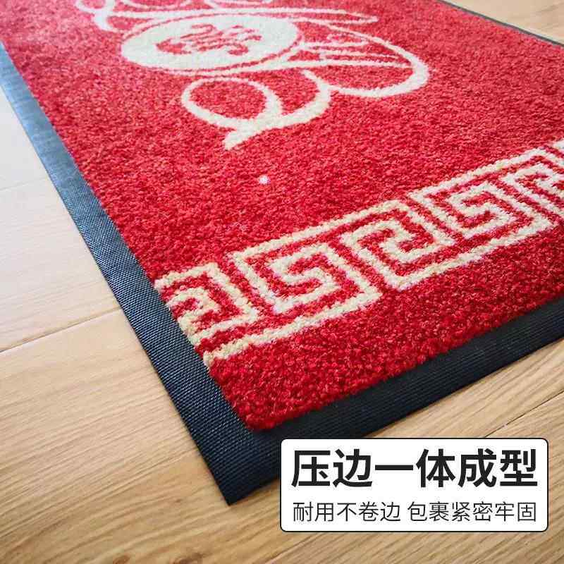 商用尼龙咨询客服印花地毯Logo广告店地尘垫酒商场办公厅橡胶客毯