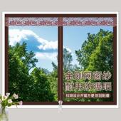 家用纱窗纱网自粘型非简易磁性门帘自装 魔术贴防蚊子沙窗帘可拆卸