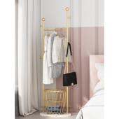 轻奢铁衣架落地式 卧室家庭储物架衣服简易衣架大理石衣架广受欢迎