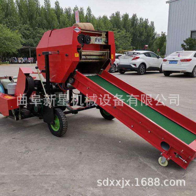 全自动新型包膜打捆机青储秸秆打捆包膜机养殖牧草包膜打捆机