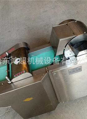1000型锅饼切片机 面筋猪皮切块机带机头土豆切丁机
