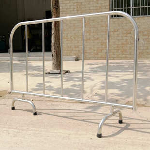 顺路科技不锈钢铁马新款活动脚移动护栏施工围栏铁马护栏