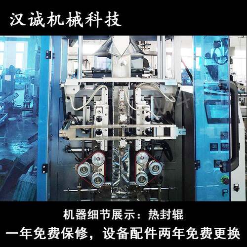 应猫砂包装HC-320ZD机设备 猫粮供狗粮称重包装装机 真六面整形空