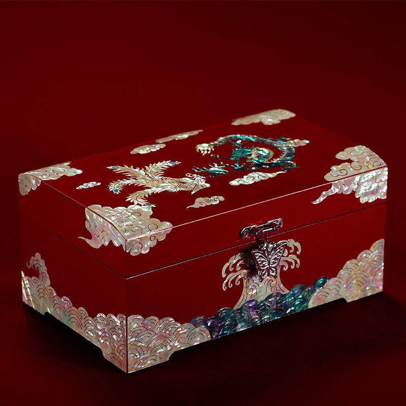 正品遗钿首饰盒带锁公主中实木手饰品收纳盒螺非结式婚陪嫁项链镯,饰品/流行首饰/时尚饰品新,首饰盒,淘宝优惠券,粉丝福利购,淘宝优惠卷