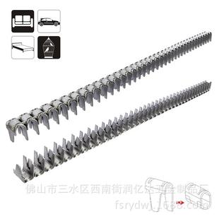 304不锈钢夹码 钉床网夹渔网钉床垫钉家具钉不锈钢M66弹簧