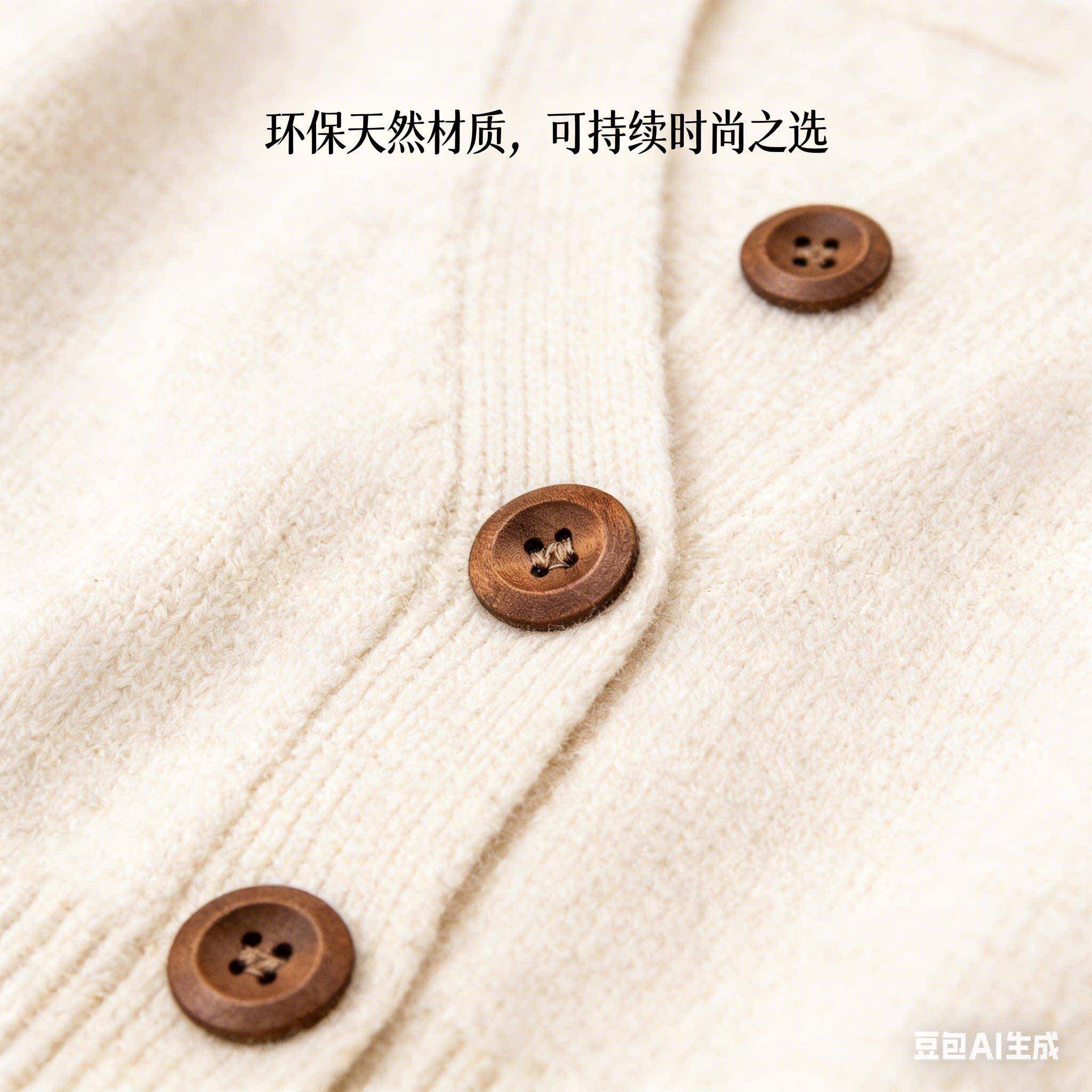 羊绒大衣扣子高档纽扣配饰开衫毛衣纽扣圆形木头衬衫休闲服装儿童