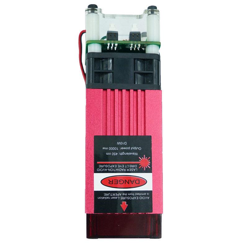 5.5W10W15W蓝紫光激光管/450nm大功率激光模组/激光雕刻机配件12v