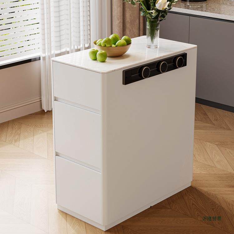 小岛台单柜小尺寸窄岛台餐桌一体厨房可移动单独中岛单岛台中岛台