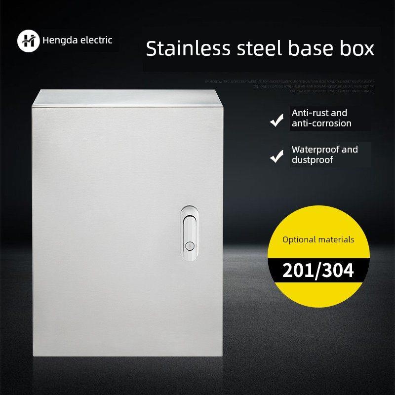 室内304不锈钢配电箱基业箱监控设备箱控制柜电柜定制工厂