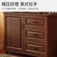 电视柜美式 储厅物收纳柜客家用木腿现代简卧约室C83靠实墙斗柜电