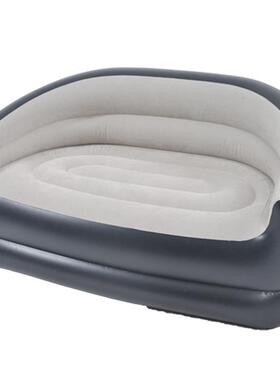 充气懒人沙发双人躺椅新款午休加大折叠休闲沙发靠背扶手沙发座椅