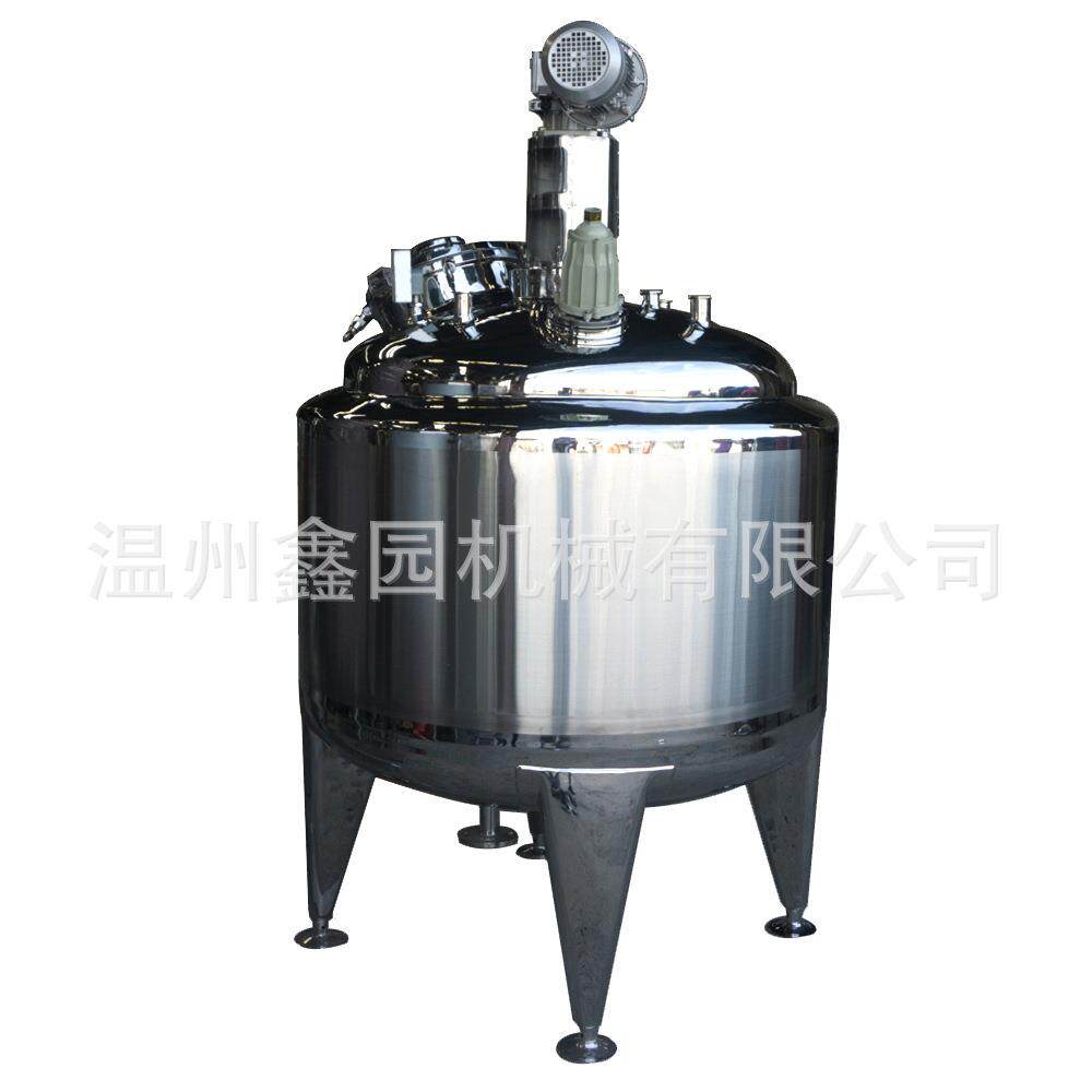 不锈钢搅拌罐反应釜/药品浓配罐稀配罐/蒸汽加热盘管冷却结晶釜