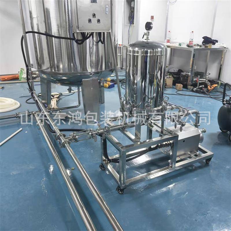 超精滤提纯全自动白酒过滤机不锈钢盘式过滤机源头厂家滤盘过滤