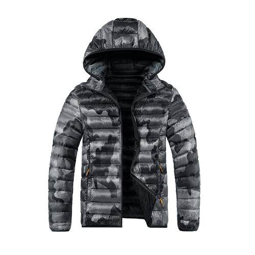 New Men'S Autumn And Winter Coat Thickened Warm Camouflage