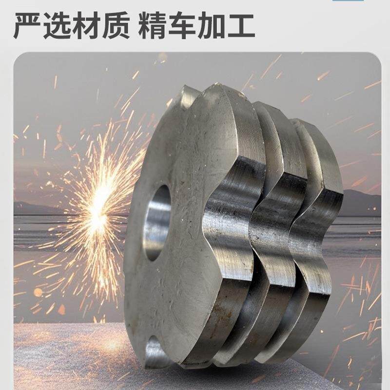 大节距链轮P80节距 5齿 工厂工业非标链轮输送链轮大节距链轮