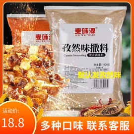 秘制烧烤撒料500g香辣孜然，炸鸡蘸料干料烤肉油炸烧烤调料家用商用