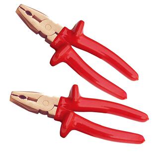 WEDO维度防爆绝缘浸塑铍青铜克丝钳VDE认证无火花老虎钳INB6201A