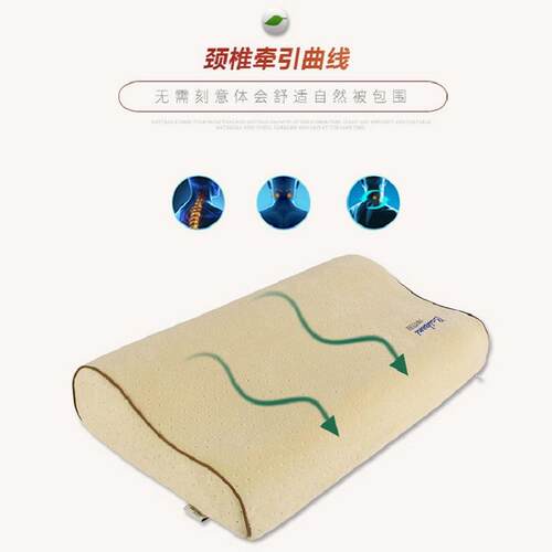 记忆记棉睡眠枕颈椎枕波浪生型学忆枕慢PU101回弹护颈枕芯工厂侧