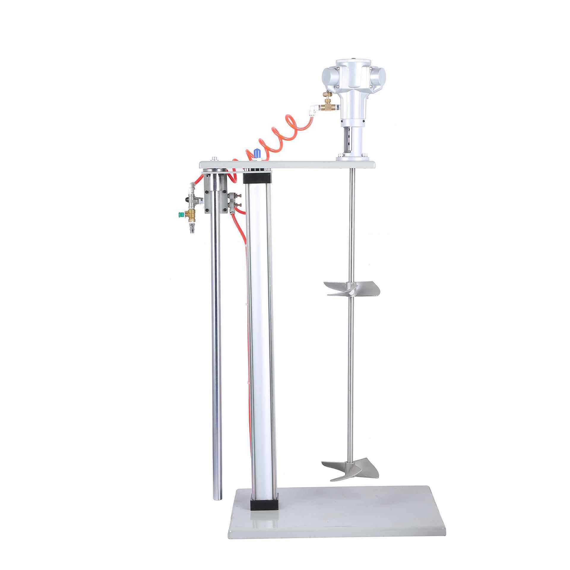 厂家直供5加仑10加仑气动搅拌机子涂料胶水油漆手动升降式搅拌器