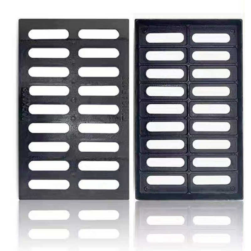 球墨铸铁雨水篦子 B125轻型下水道盖板 400*600重型带框套篦子