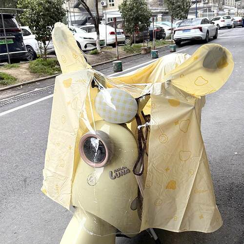 雨衣电动车雨披全身防暴雨电动车专用雨衣加大加厚长版女骑行专用