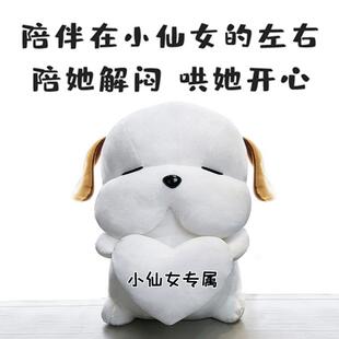 拍打道歉狗哄女友老婆生日礼物女生送女朋友猫咪实用录音公仔玩偶