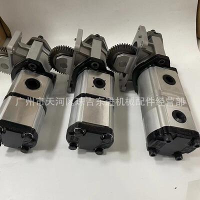 轮挖现代150W-7齿轮泵液压泵PTO先导齿轮箱总成31Q5-30020