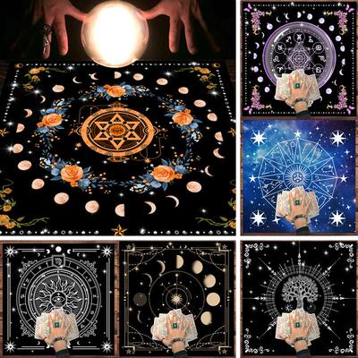 塔罗牌垫Tarot Tablecloth塔罗牌桌布桌垫布垫房间装饰防滑耐磨垫