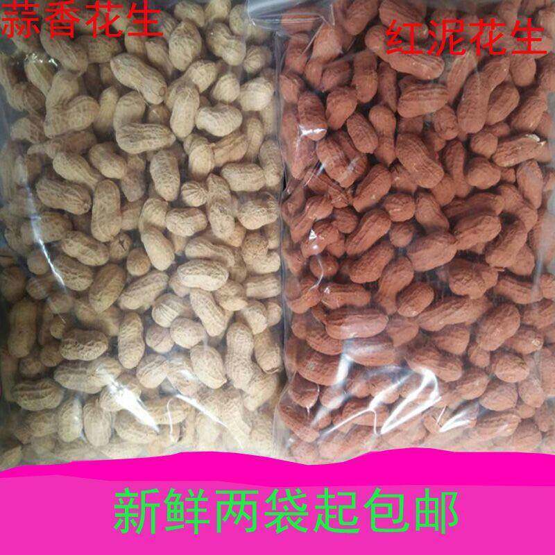 零食福建龙岩花生五香5斤装袋装蒜香味新鲜正宗红泥散装特产年货