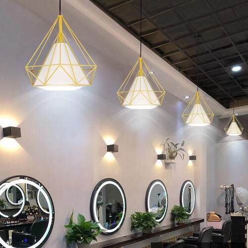 美发店吊灯美甲店铺灯创意个性装饰发廊理发店餐厅火锅店超亮灯具