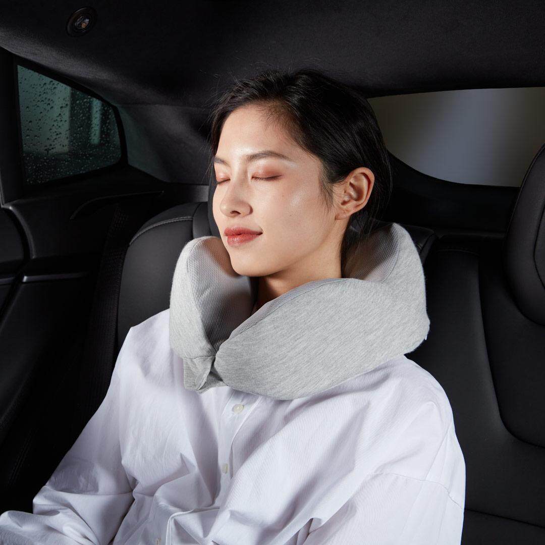 8H泰国天然进口乳胶U型枕办公午睡枕汽车头枕便携U形护脖子枕靠颈