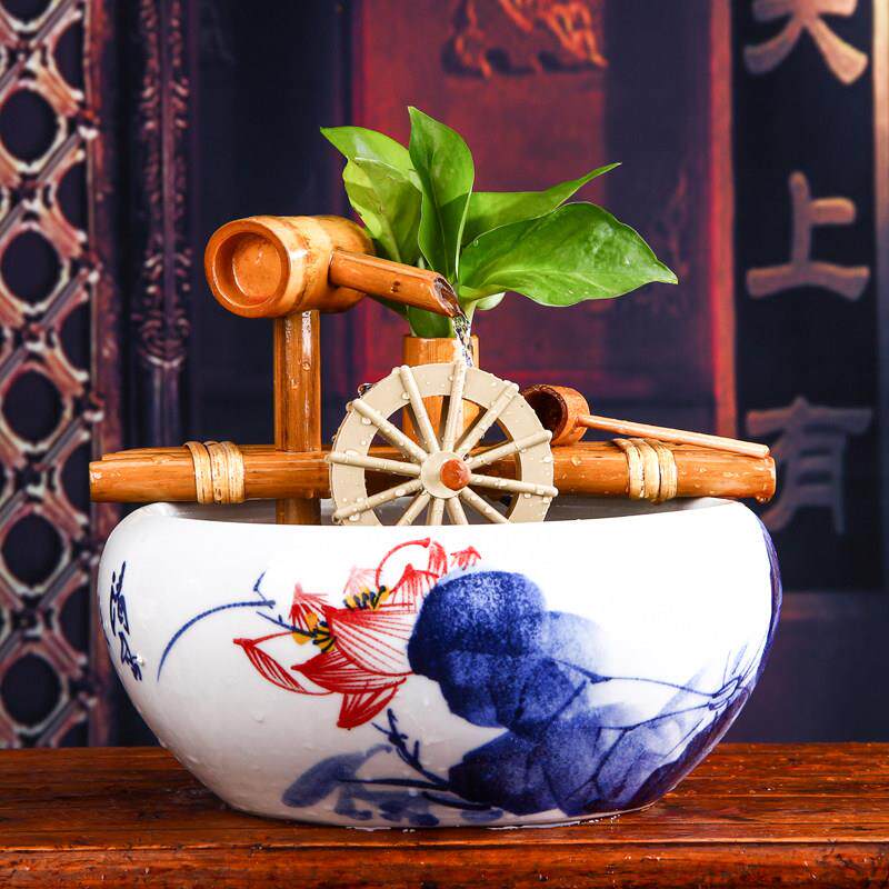 采购产品竹喷泉,水景,家居装饰,客厅,书房,办公桌面,流水装