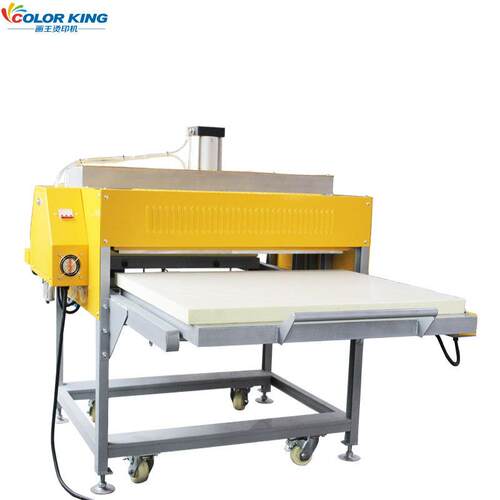 B4 100x150cm热转印气动双工位平板烫画机Heat Press Machine熱壓