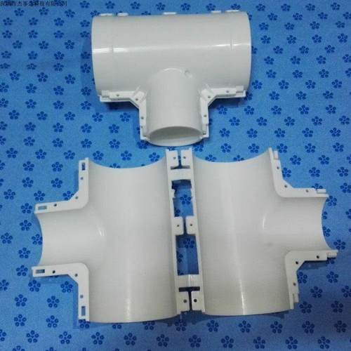 厂家直供PPR一体保温管卡扣配件管壳外包PVC护套连接片三通防晒