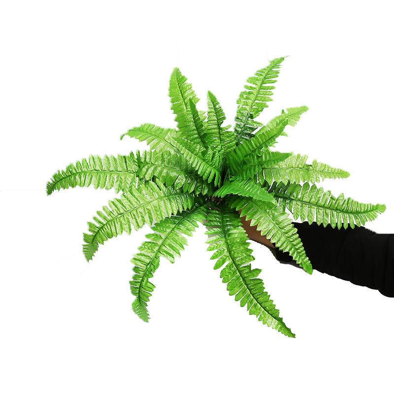 新款直销7叉小波斯1218头波斯草大叶子拍摄道具仿真植物肾蕨绿植