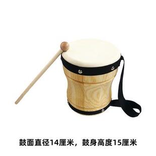 高档奥尔夫教具打书包鼓手鼓幼园老师手鼓击鼓打击乐儿器儿童玩具