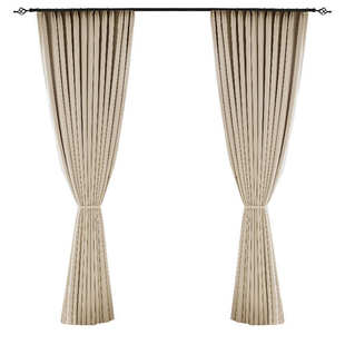 奶轻软卧室茶色简约尼尔2024新品 雪 奢客厅窗帘遮光芝士羊绒超法式