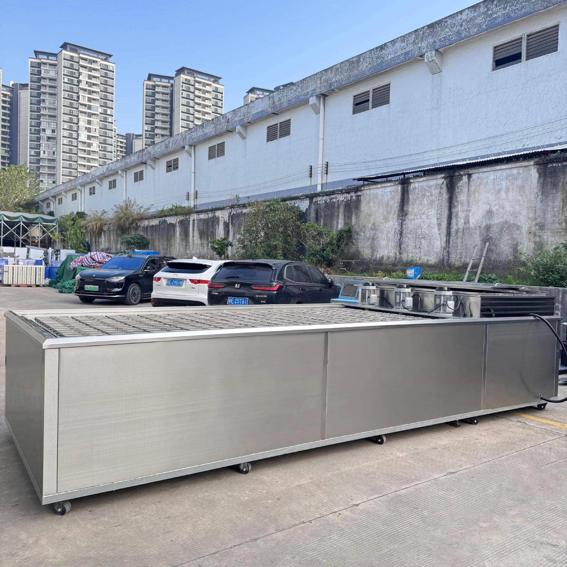 10吨冰砖机跨境商用块冰机东南亚中东外贸制冰设备