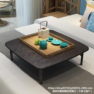 炕桌折叠桌家用吃饭桌矮桌床上书桌电脑桌榻榻米桌飘窗小桌子方桌