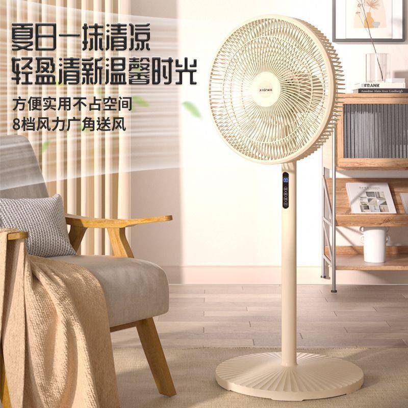 落地扇电风扇机械节能家用摇头风力定时立式静音宿舍轻音遥控厂家